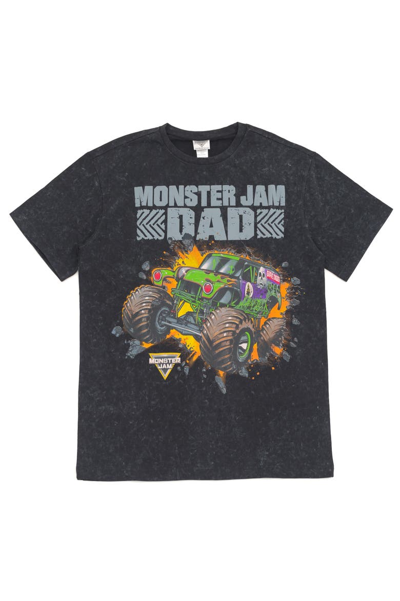 Grave Digger Short Sleeve Tee, Alternate, color, Grave Digger Dad Black