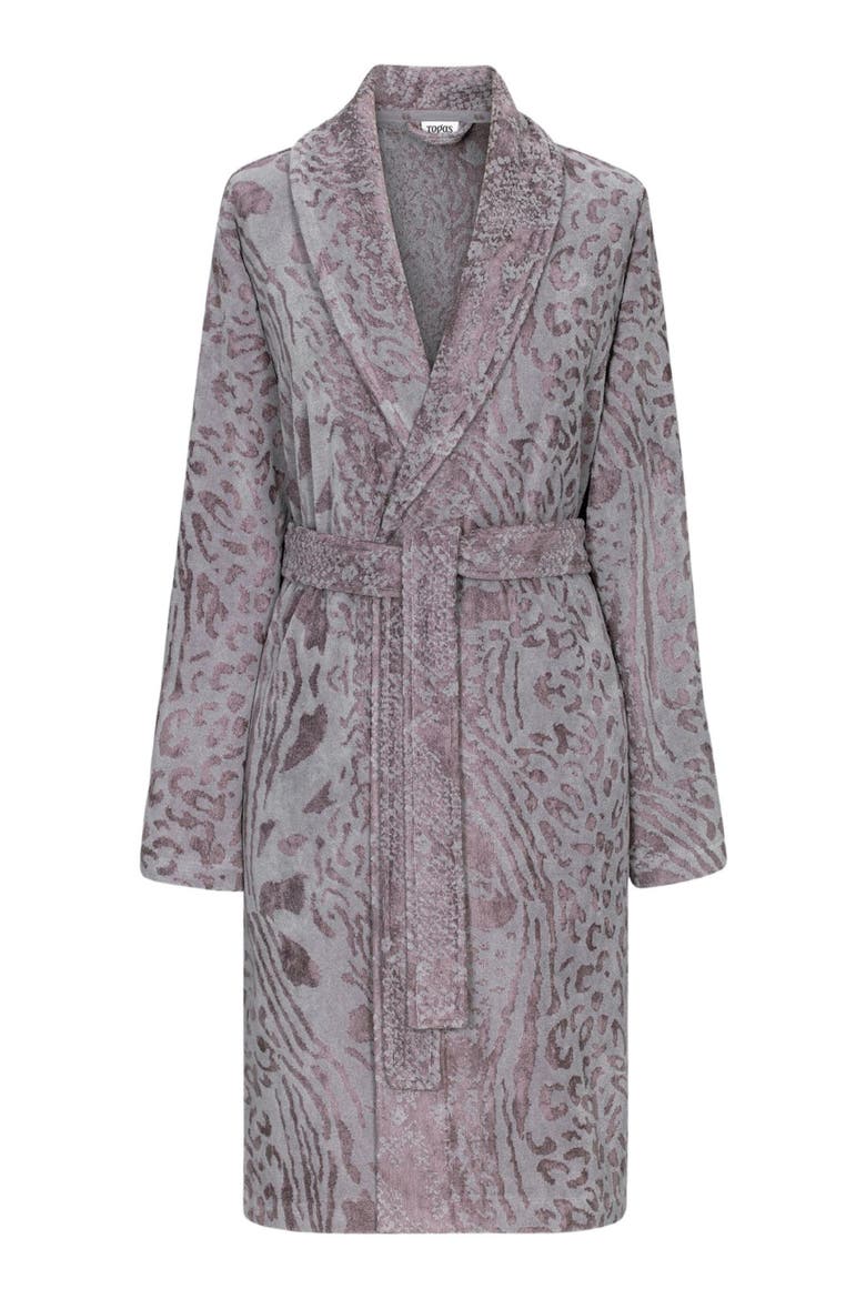 Eamonn Women's Bathrobe, Alternate, color, Purple