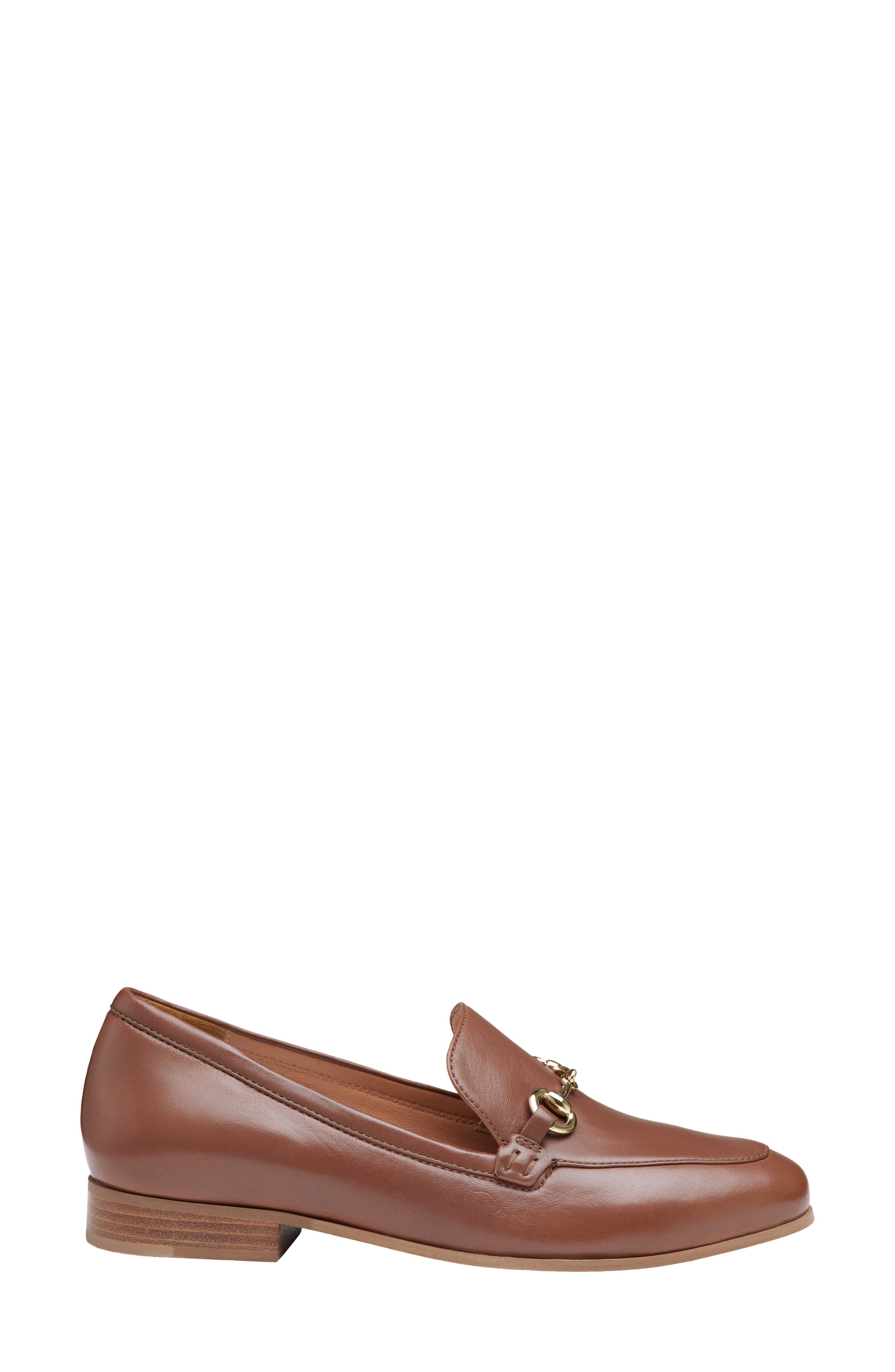 Johnston & Murphy Ali Bit Loafer, Alternate, color, Cognac Glove