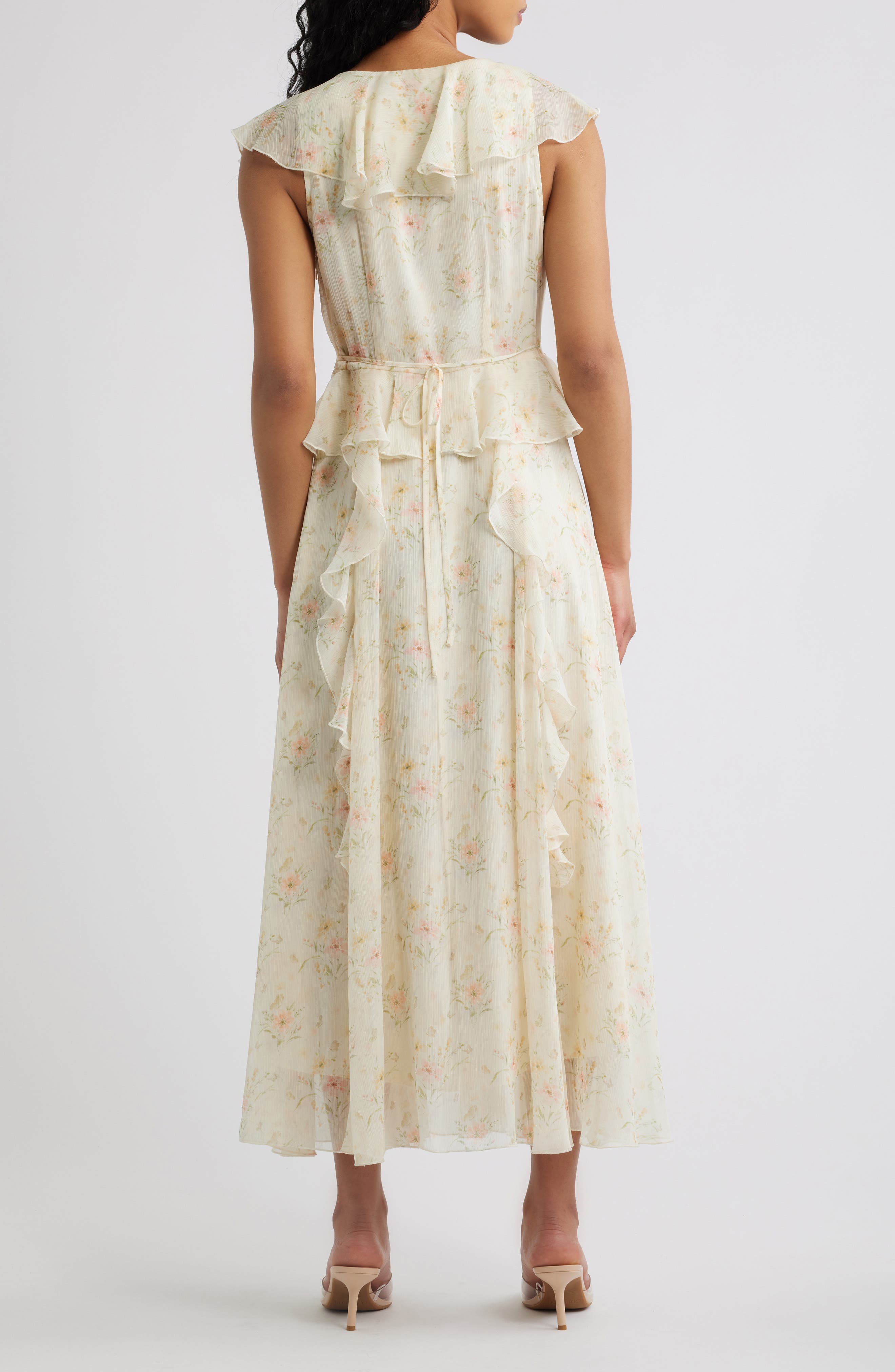Bea Cascade Ruffle Midi Dress - image 2