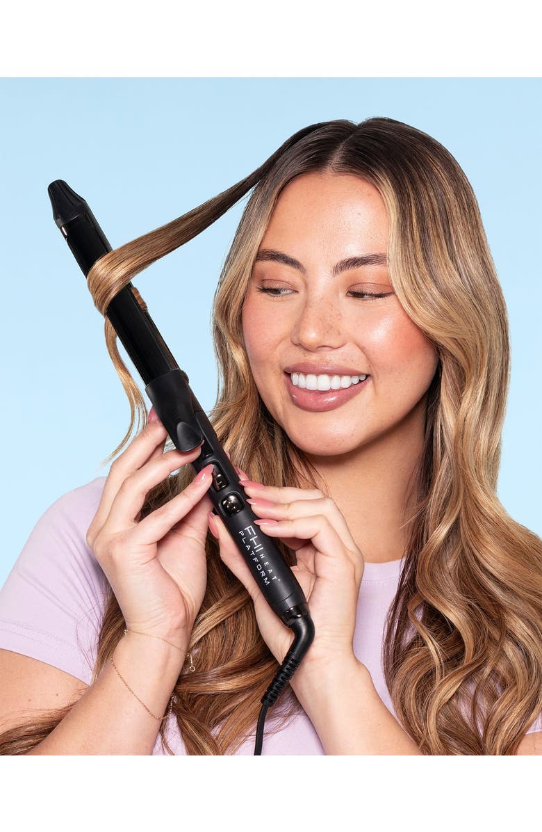 Luxury Brands LLC Titanium Pro. Styling Iron 1", Alternate, color, Black