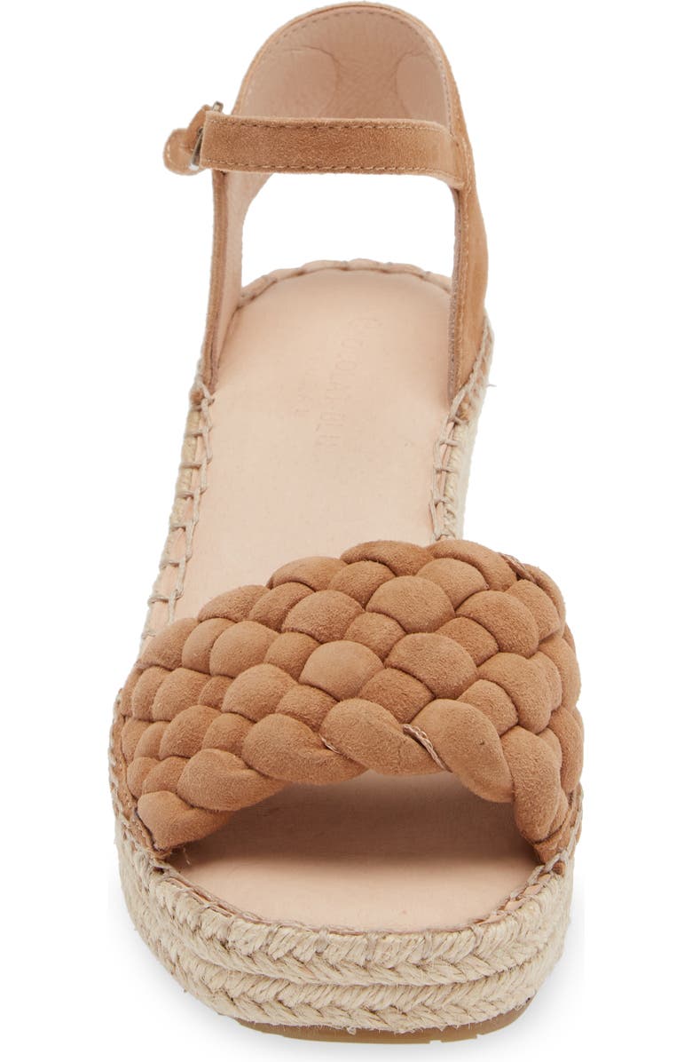 Chocolat Blu Irina Espadrille Platform Wedge Sandal, Alternate, color,