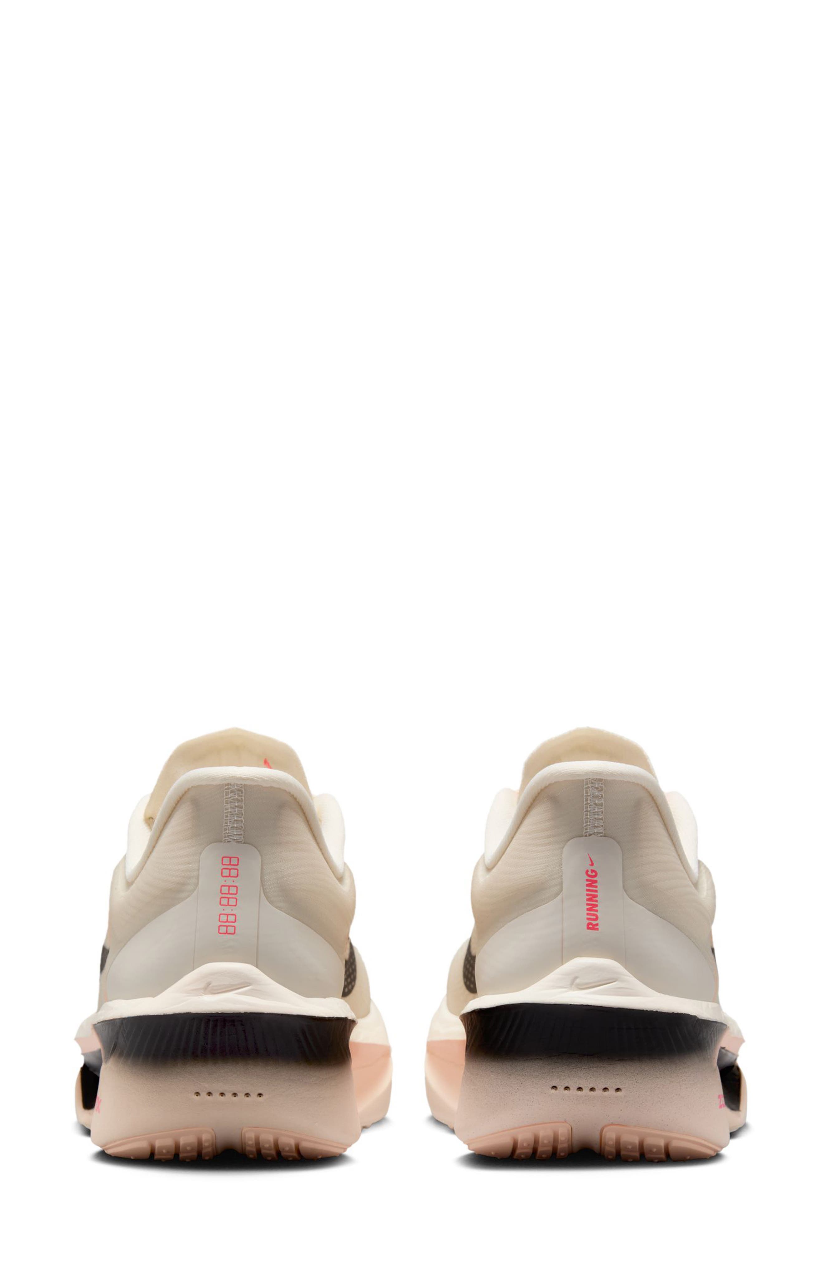 Zoom Fly 6 Running Shoe, Alternate, color, PALE IVORY/ BLACK