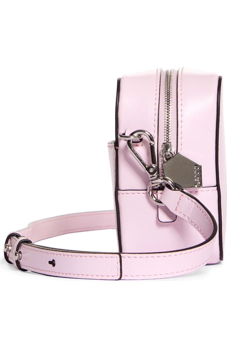 Ganni Leather Camera Crossbody Bag, Alternate, color,