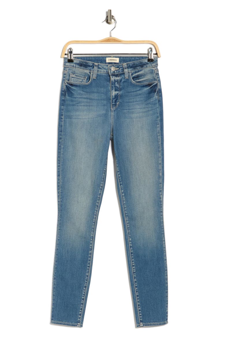 Monique High Rise Skinny Jeans, Alternate, color, ITHACA