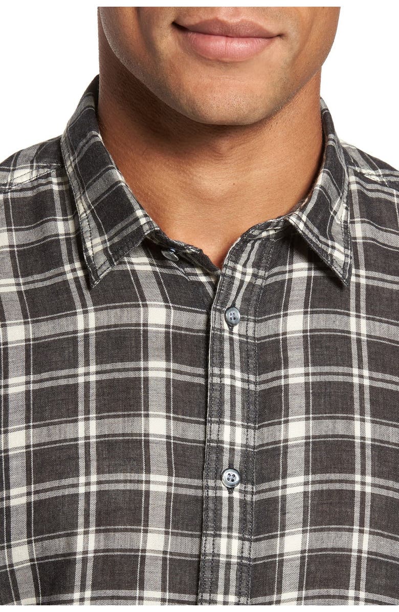 Coastaoro Hansen Plaid Regular Fit Sport Shirt, Alternate, color, 