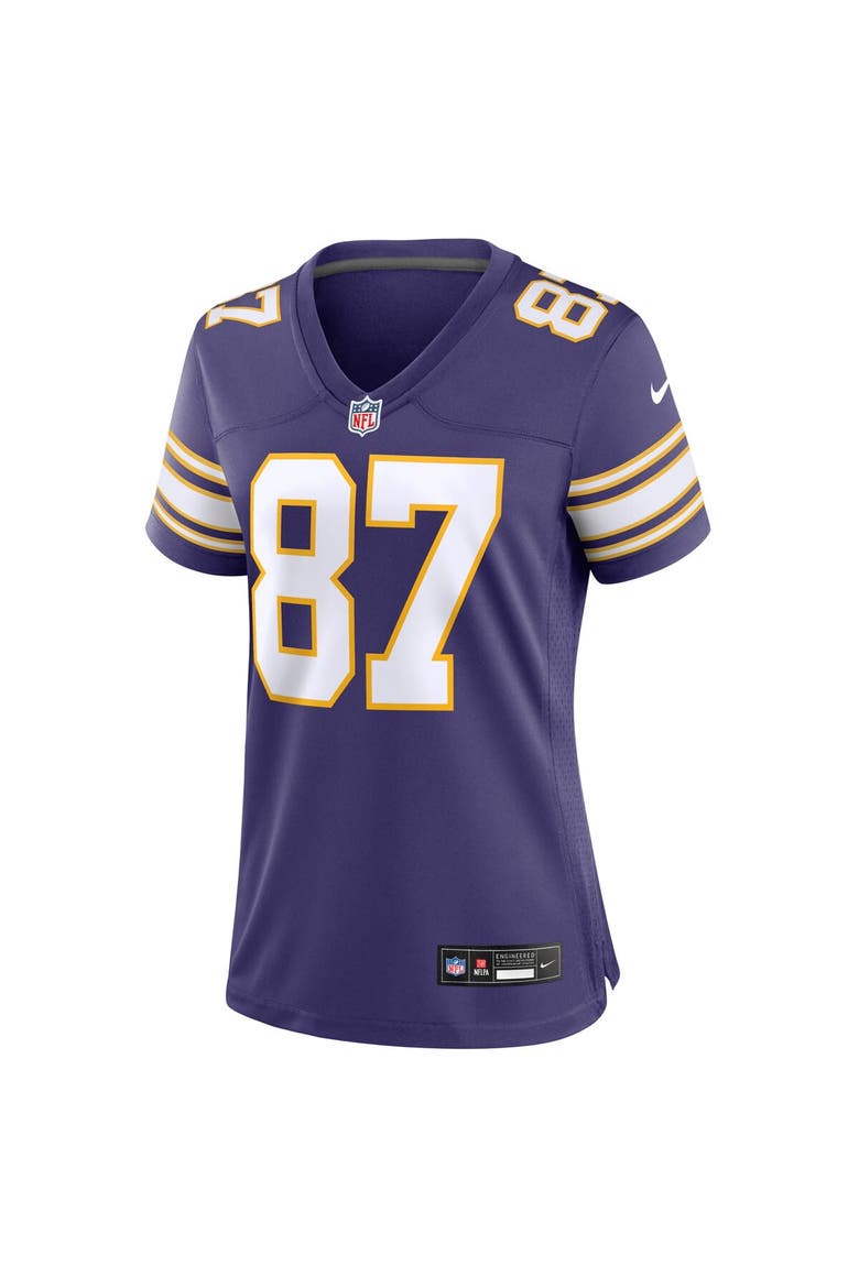 Women's Nike T.J. Hockenson Purple Minnesota Vikings Player Jersey, Alternate, color, Purple