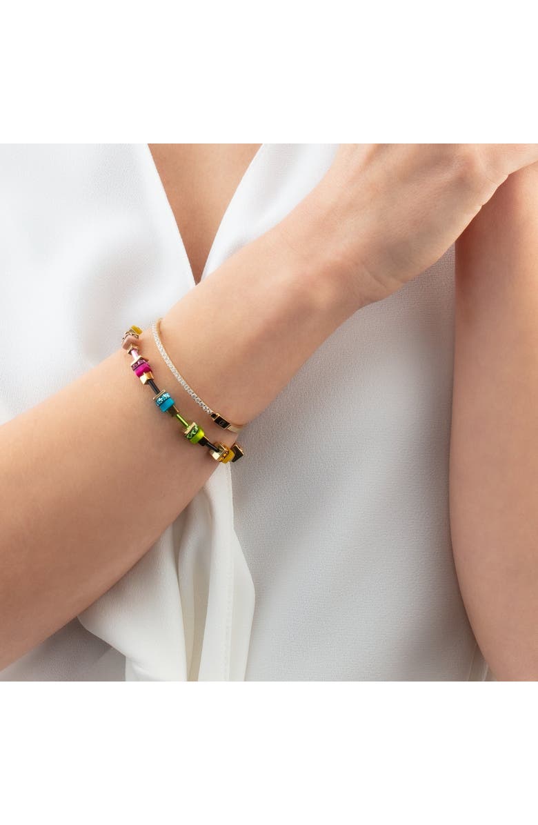 COEUR DE LION Boho Sunset Cube Bracelet, Alternate, color, Rainbow