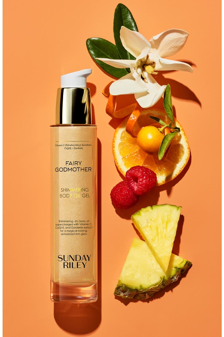 Fairy Godmother Shimmering Body Oil Gel, Alternate, color, NO COLOR