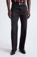 AMIRI MA Fit Raw Hem Bootcut Jeans