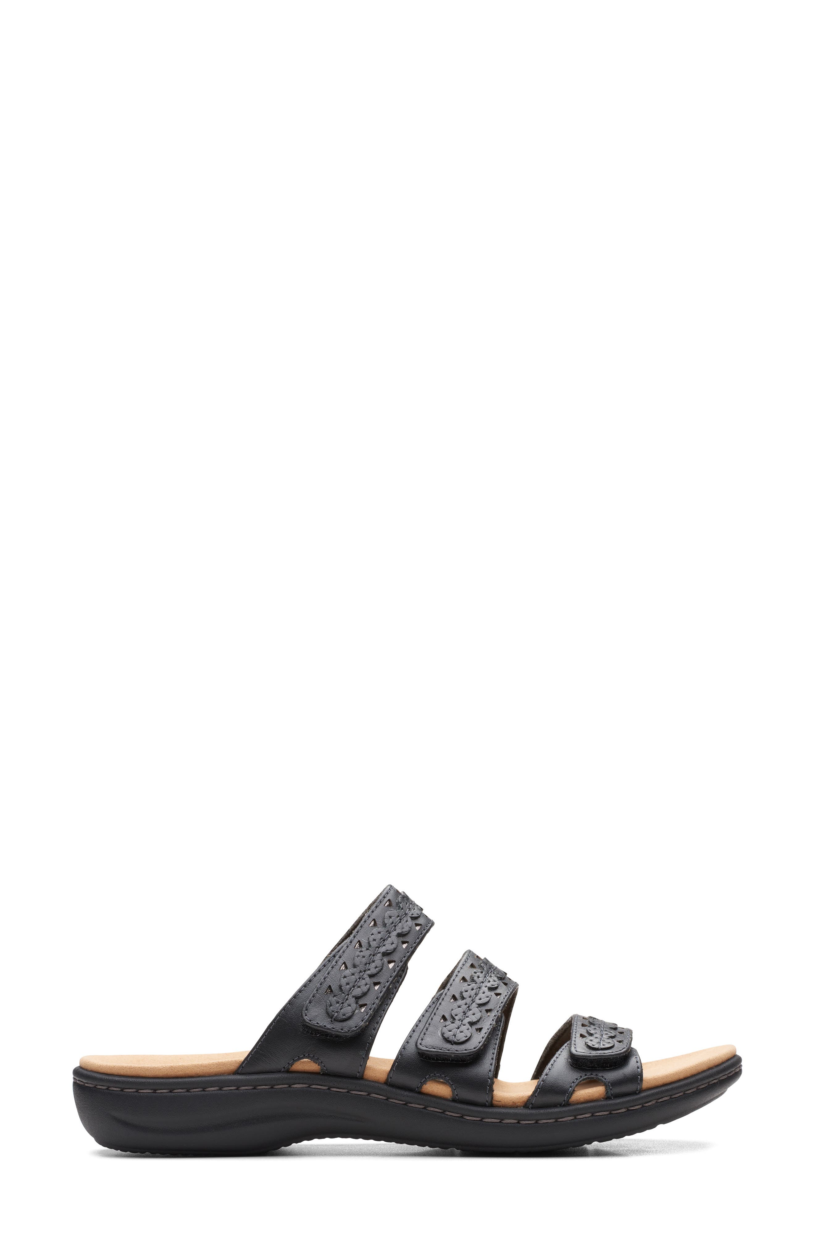 Clarks<sup>®</sup> Laurieann Cove Leather Sandal, Alternate, color, 