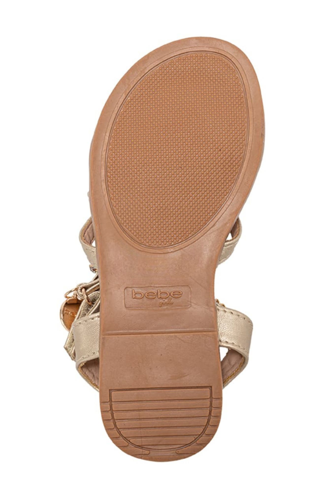 bebe Kids' Lumi Sandal, Alternate, color, 