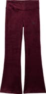 adidas Kids' Rib Velour Flared Pants