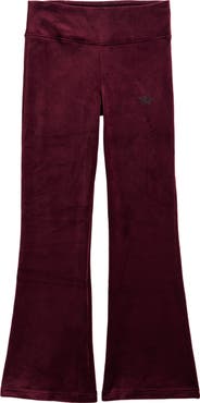 adidas Kids' Rib Velour Flared Pants