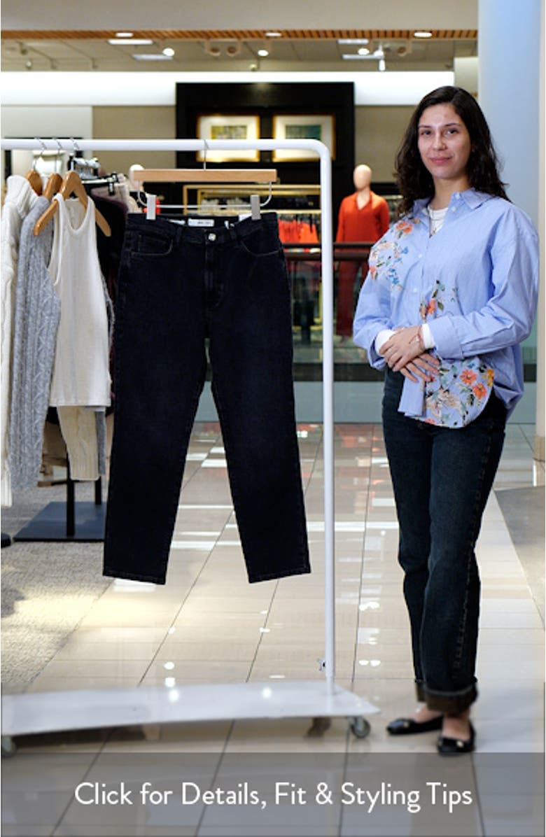 Claudia Waxed Crop Slim Fit Jeans, sales video thumbnail