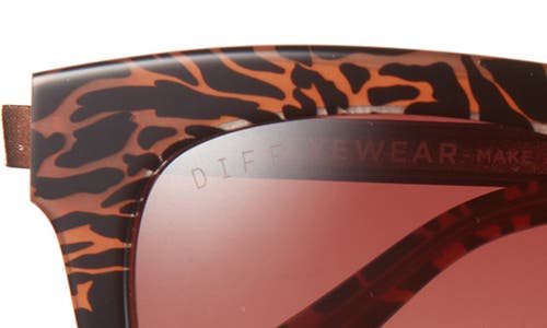 Diff Bella 54mm Gradient Square Sunglasses