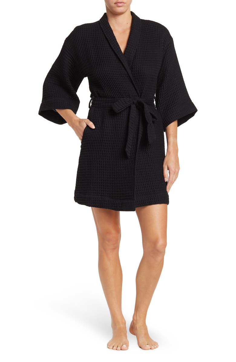 NORDSTROM RACK Waffle Weave Robe, Main, color,