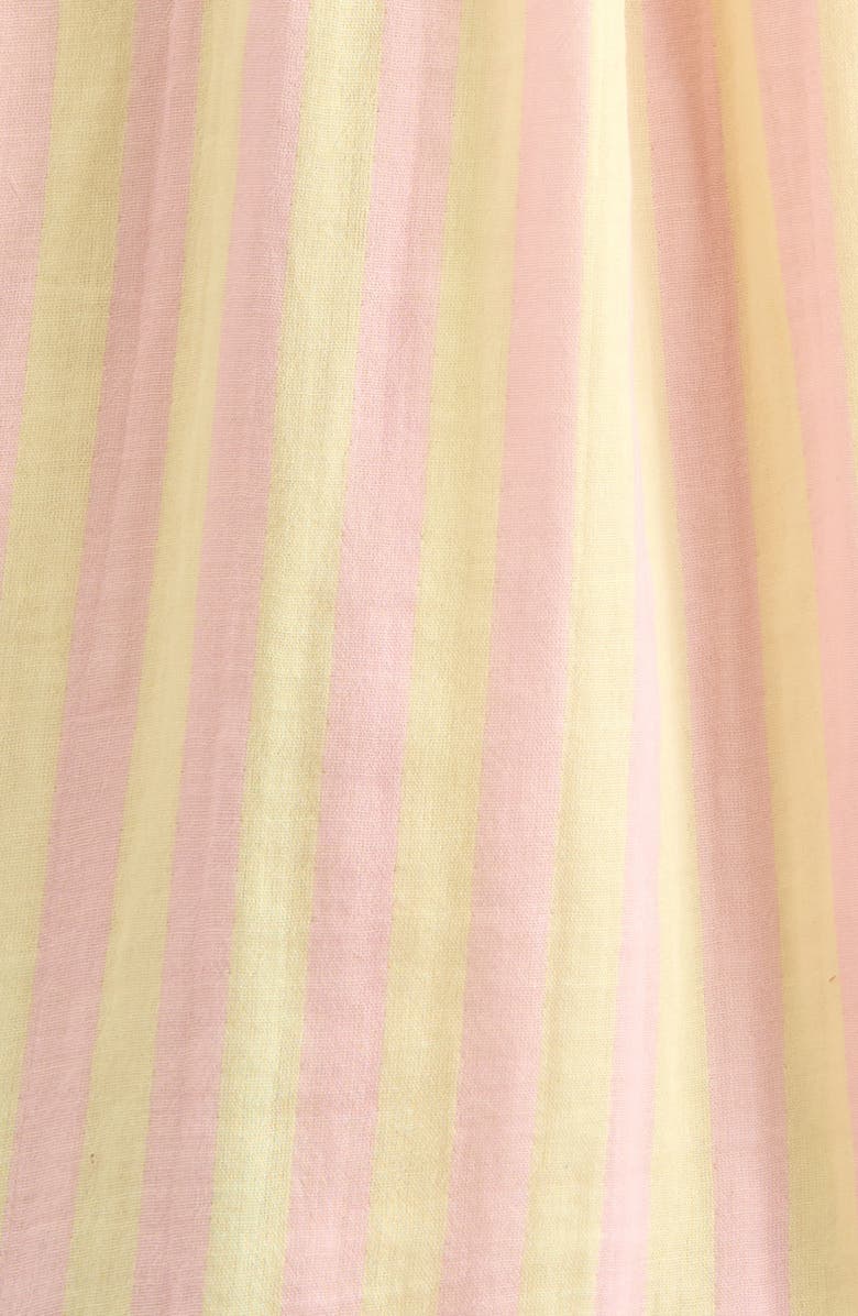 Tucker + Tate Kids' Double Ruffle Dress, Alternate, color, Pink- Yellow Sunny Stripe