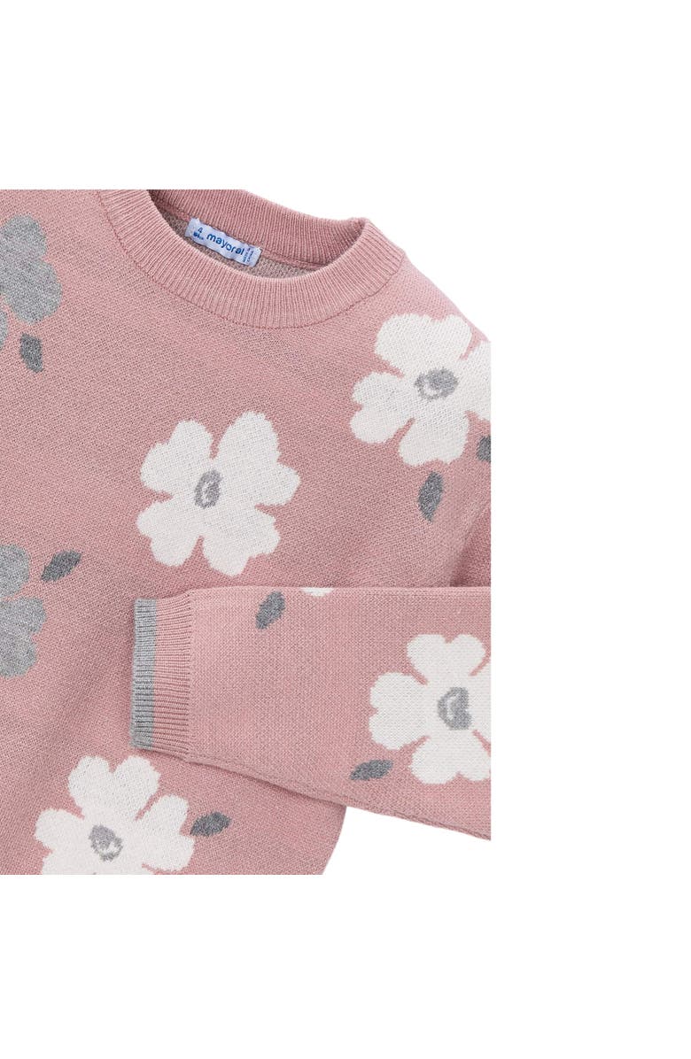 Mayoral Jacquard Sweater, Alternate, color, Pink