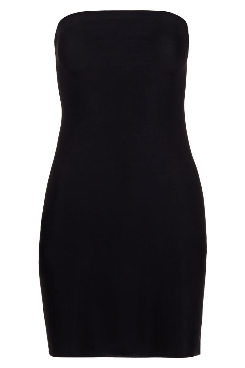 Strapless Slip, Alternate, color, BLACK