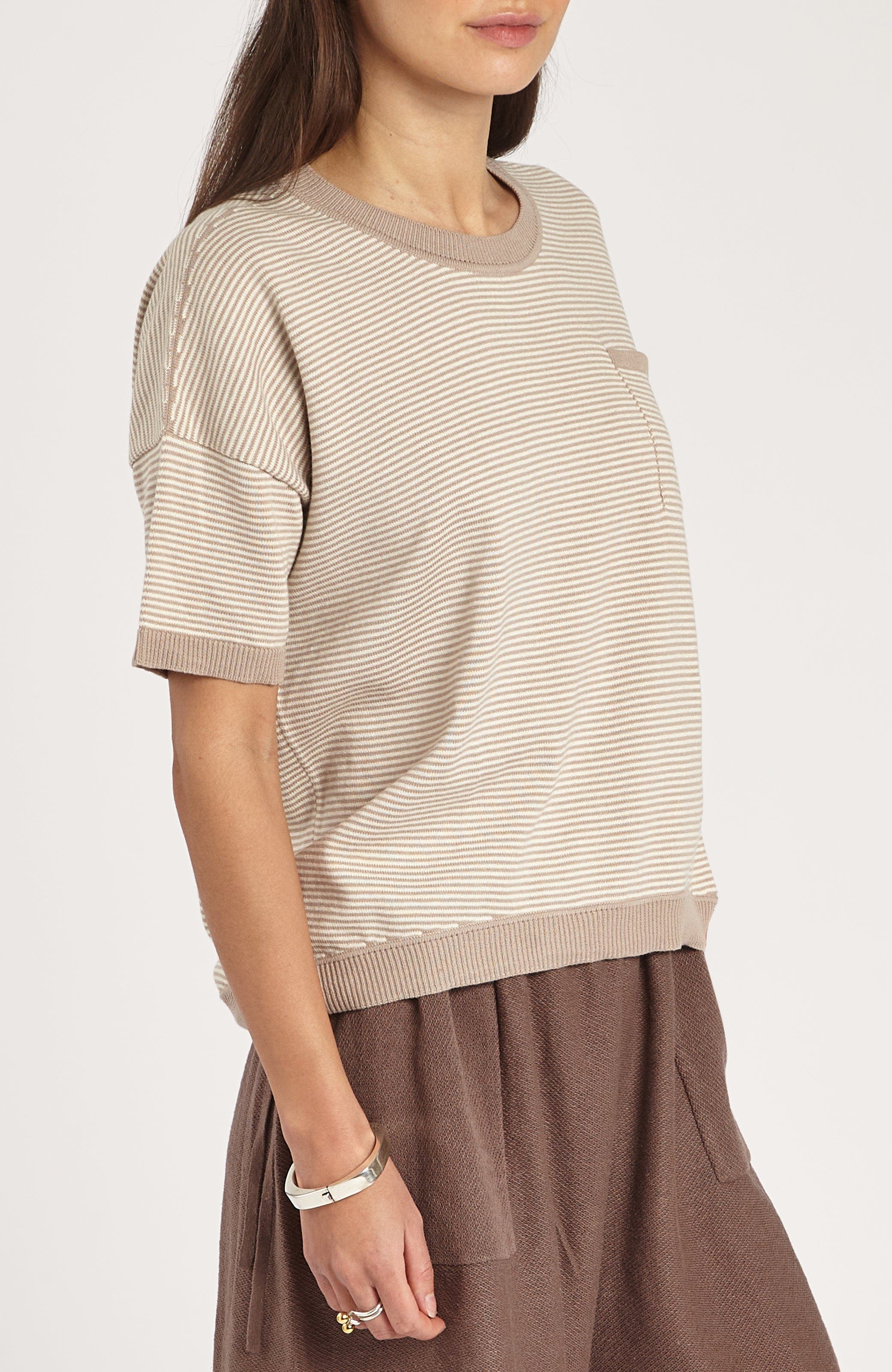 Modern Striped Tee - image 4