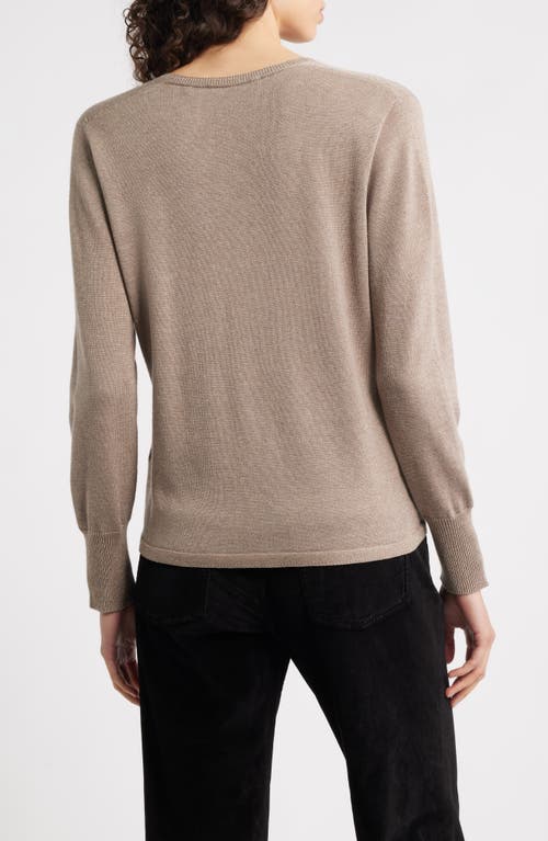 Kobi Halperin Vinny V-neck Sweater In Brown
