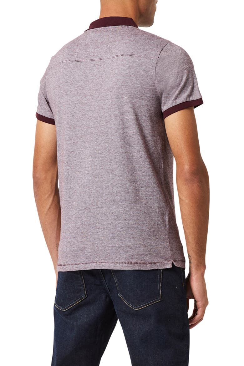 Pocket T-Shirt, Alternate, color, BORDEAUX