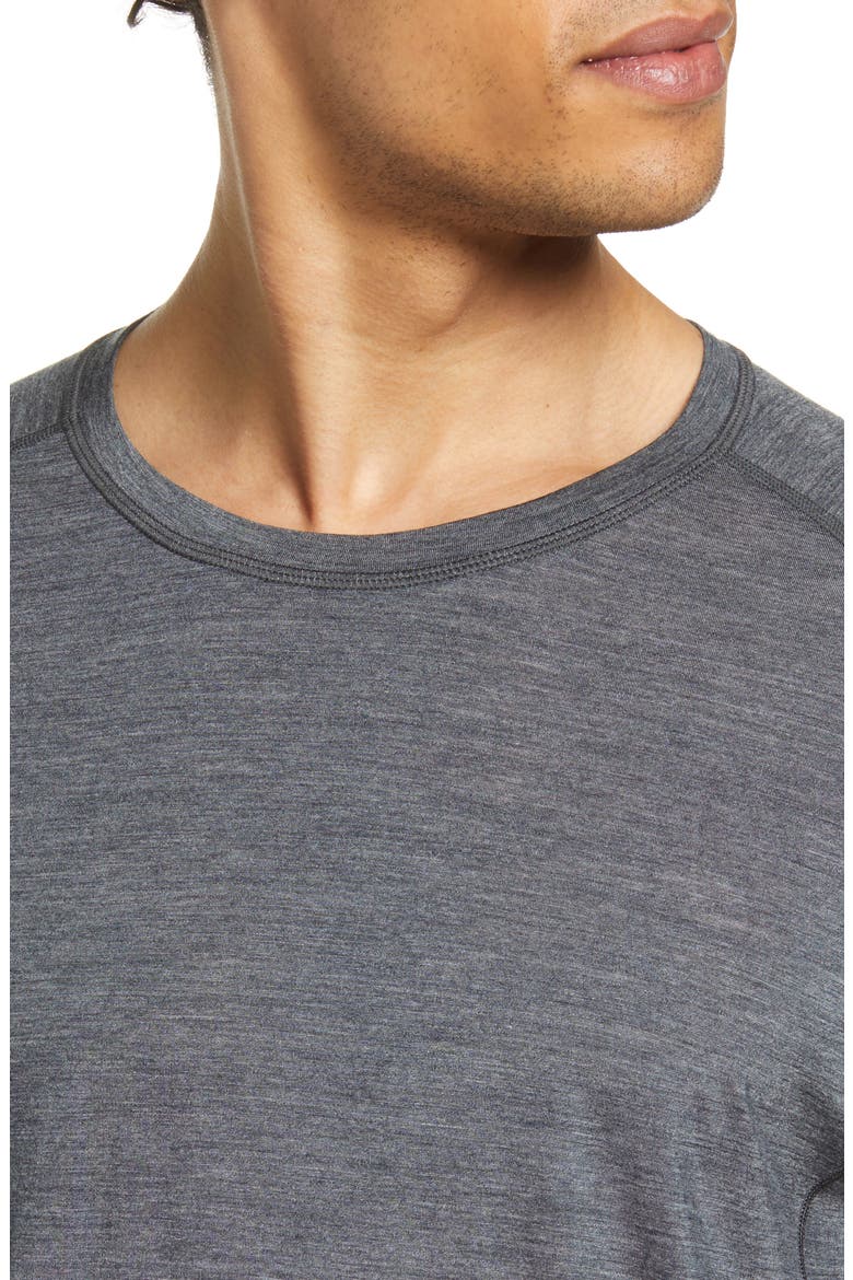 Merino Sport 120 T-Shirt, Alternate, color, CHARCOAL HEATHER