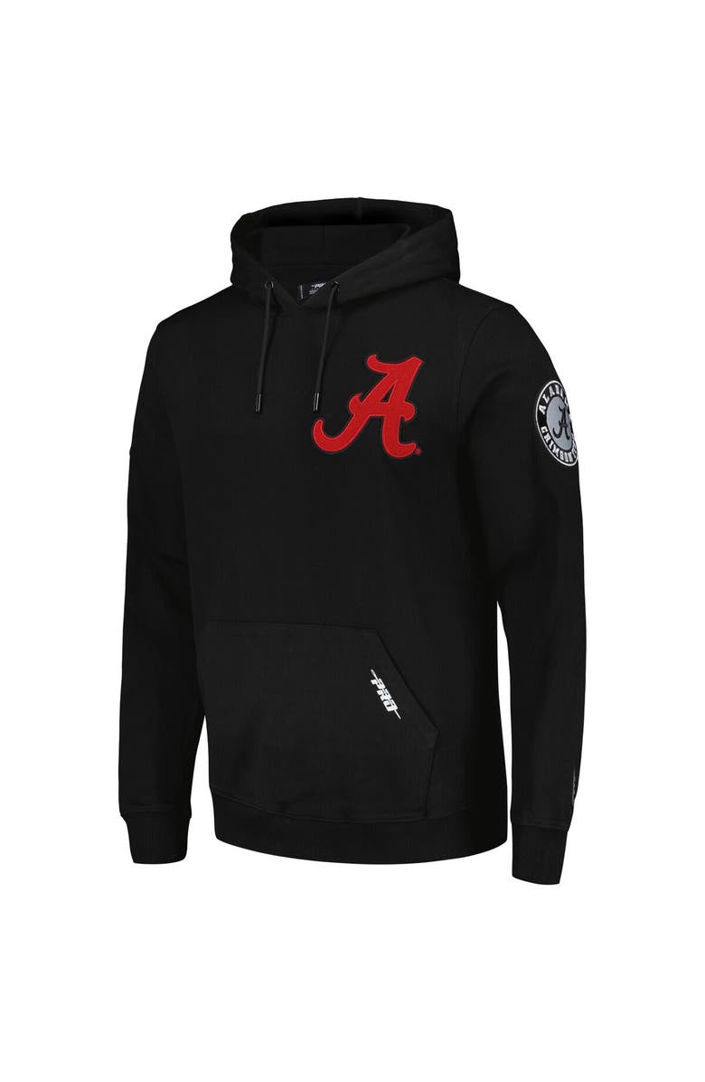 PRO STANDARD Men's Pro Standard Black Alabama Crimson Tide Classic Pullover Hoodie, Alternate, color,