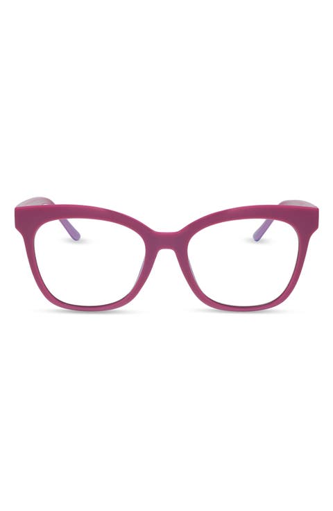 Willa 52mm Cat Eye Blue Light Blocking Glasses