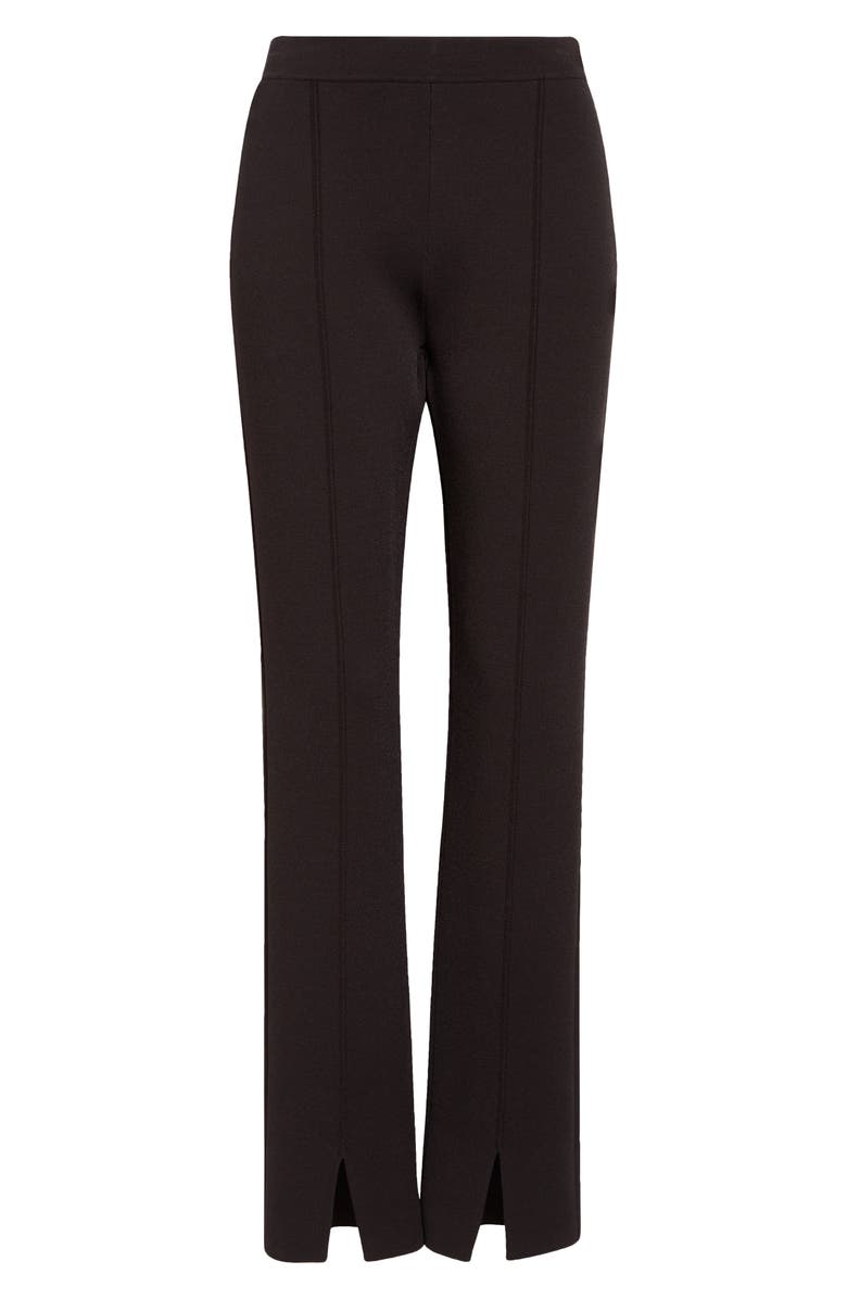 ST. JOHN Milano Stretch Knit Slim Leg Pants, Alternate, color, Mocha