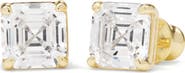 Melinda Maria Queen Cubic Zirconia Stud Earrings