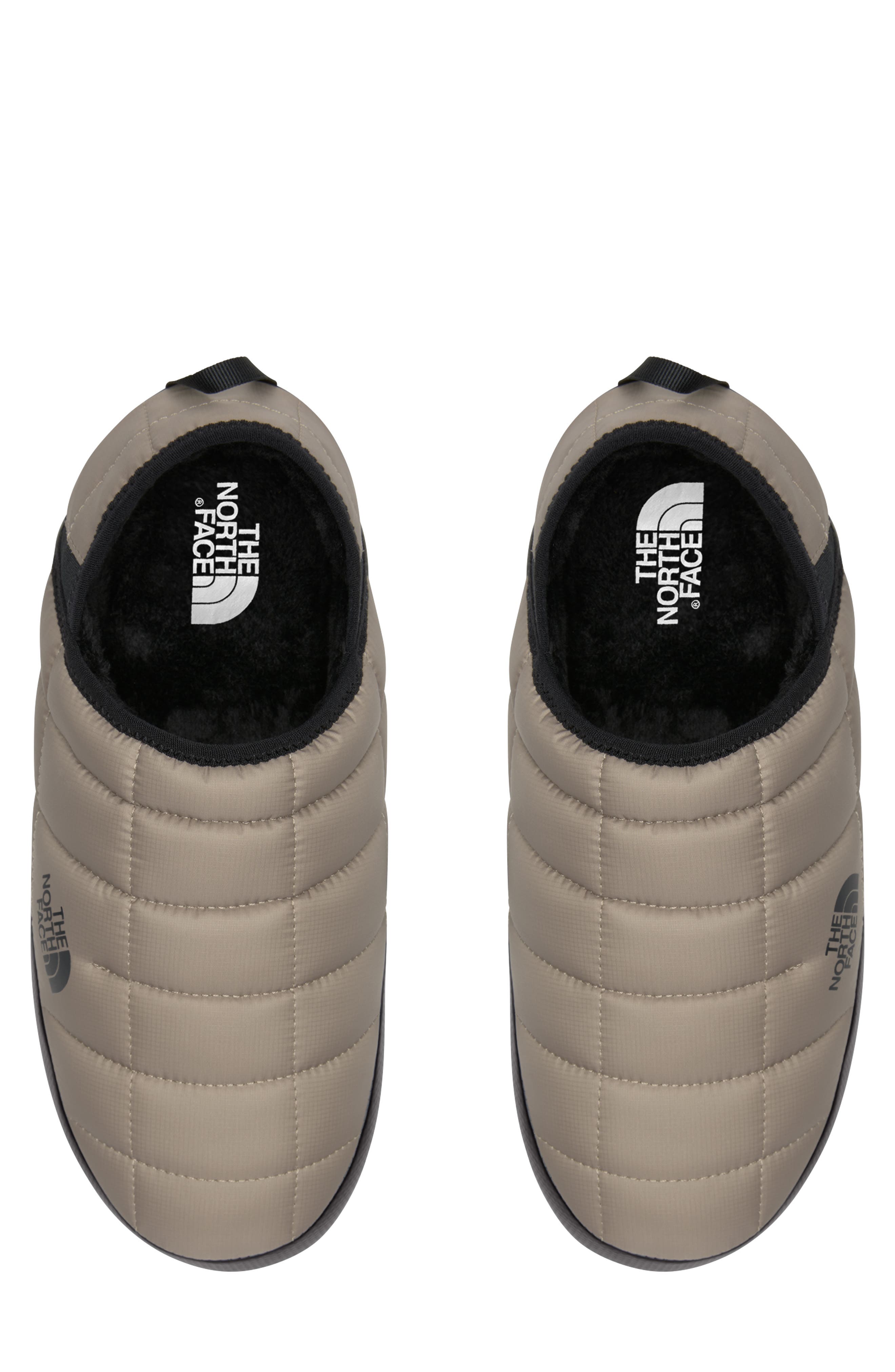 ThermoBall™ Traction Water Resistant Slipper, Alternate, color, MUSHROOM GREY/ TNF BLACK
