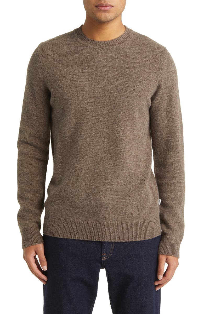 Frank And Oak Crewneck Yak Wool Sweater, Main, color,
