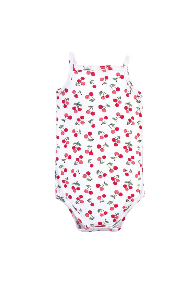 Little Treasure 3Pk Sleeveless Bodysuits, Alternate, color, Cherries