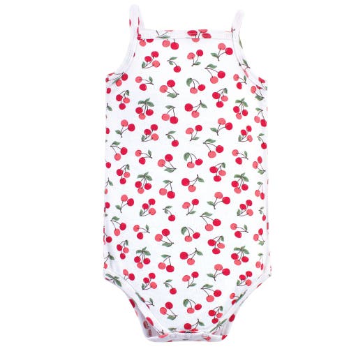 Little Treasure 3pk Sleeveless Bodysuits In Multi