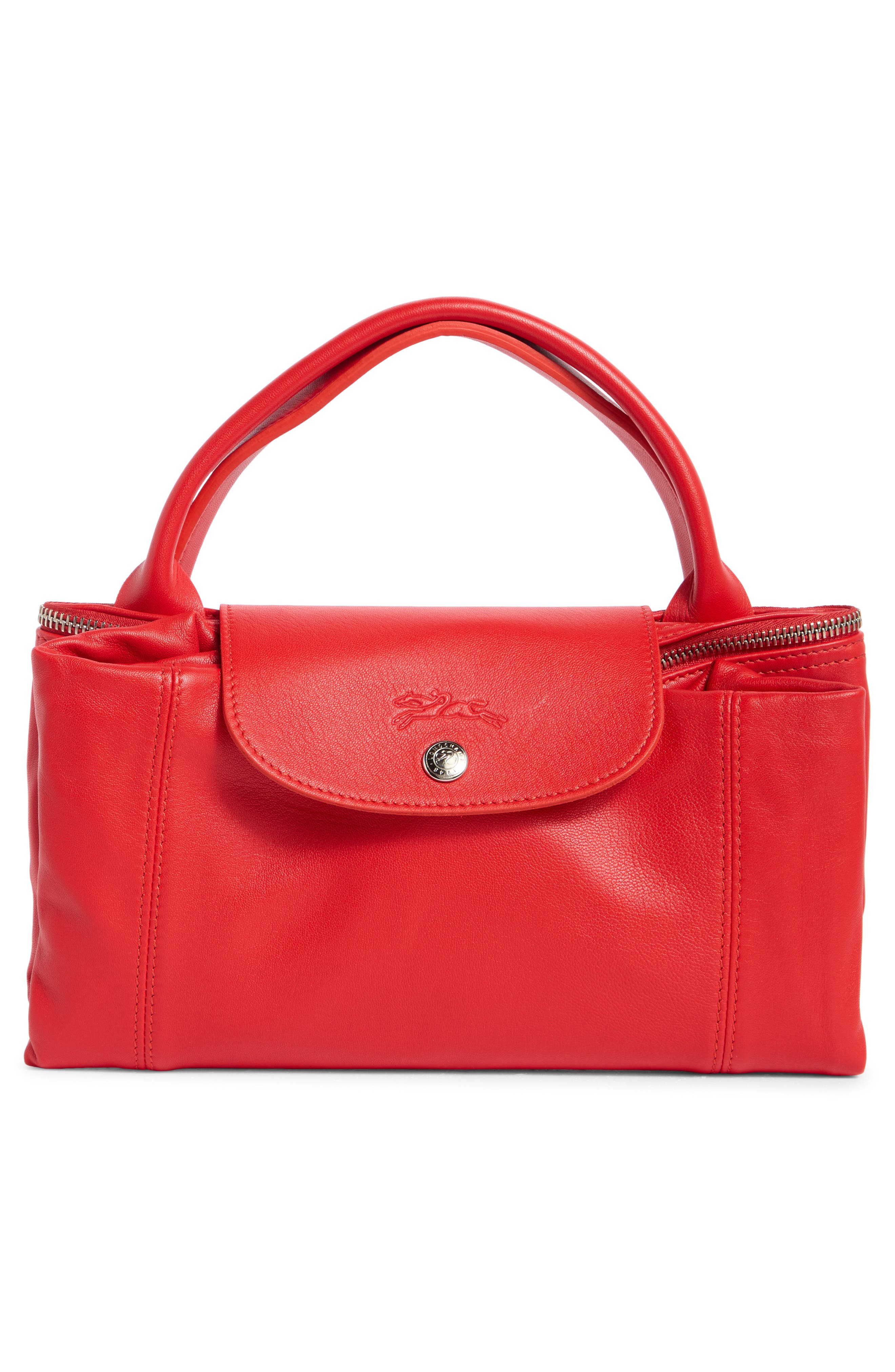 Longchamp Parisis Large Leather Crossbody Bag, Alternate, color, 