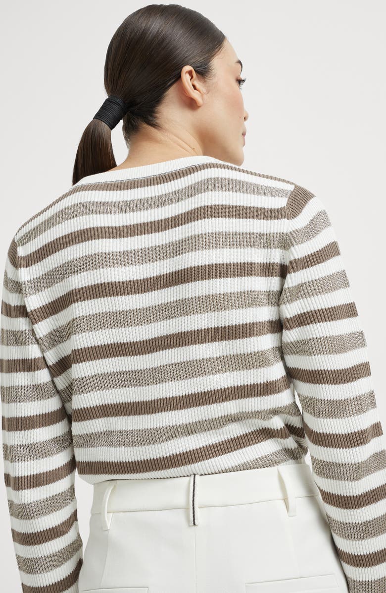 Brunello Cucinelli Slouchy trousers, Alternate, color, Panama