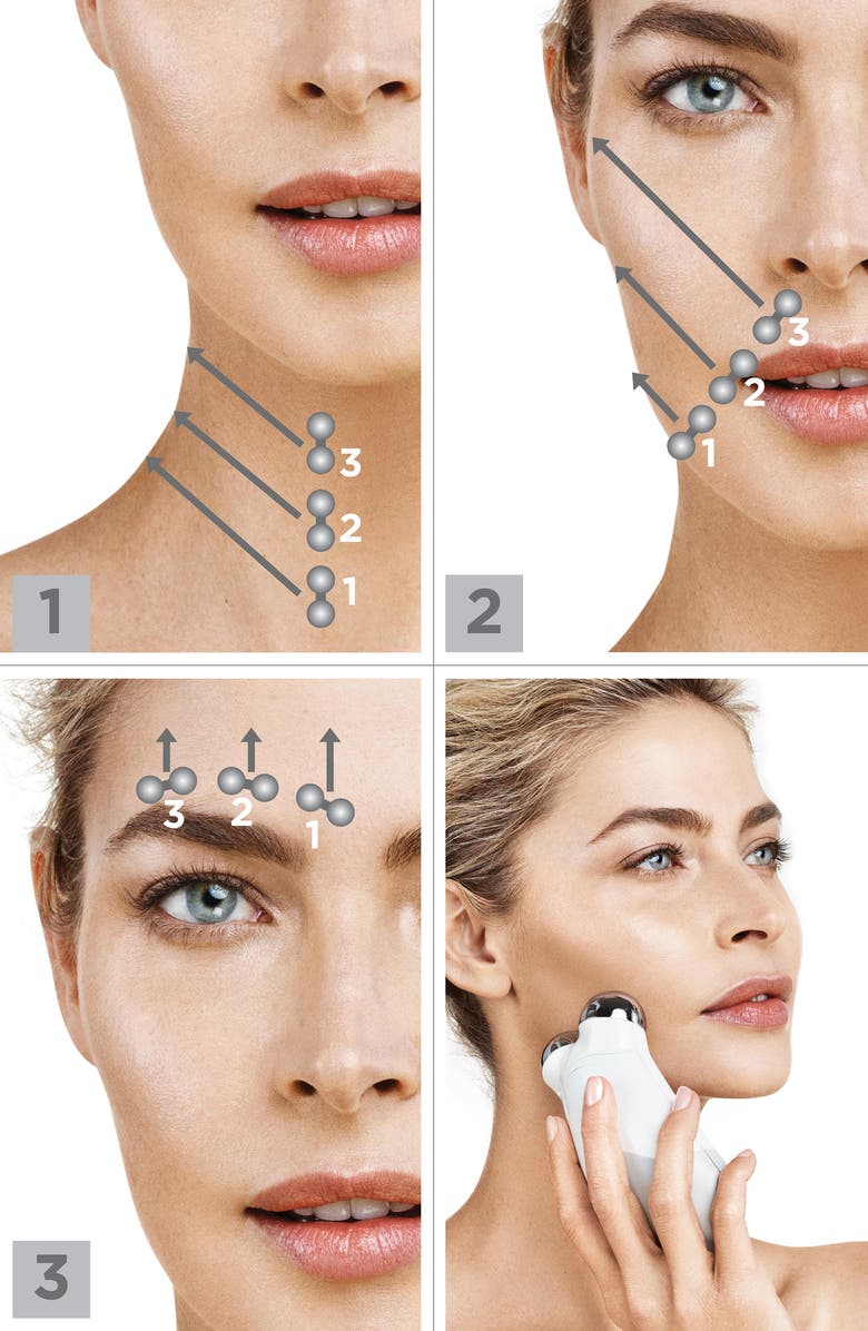 NuFACE<sup>®</sup> Trinity<sup>®</sup> Facial Trainer Kit + Wrinkle Reducer Attachment, Alternate, color, 