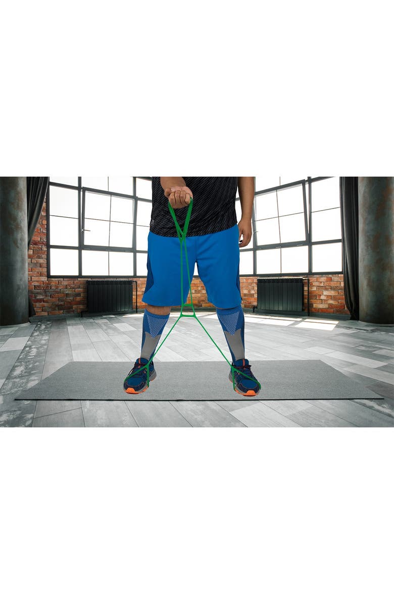 MIND READER X Shape Chest Expander Rubber Resistance Band, Alternate, color, 