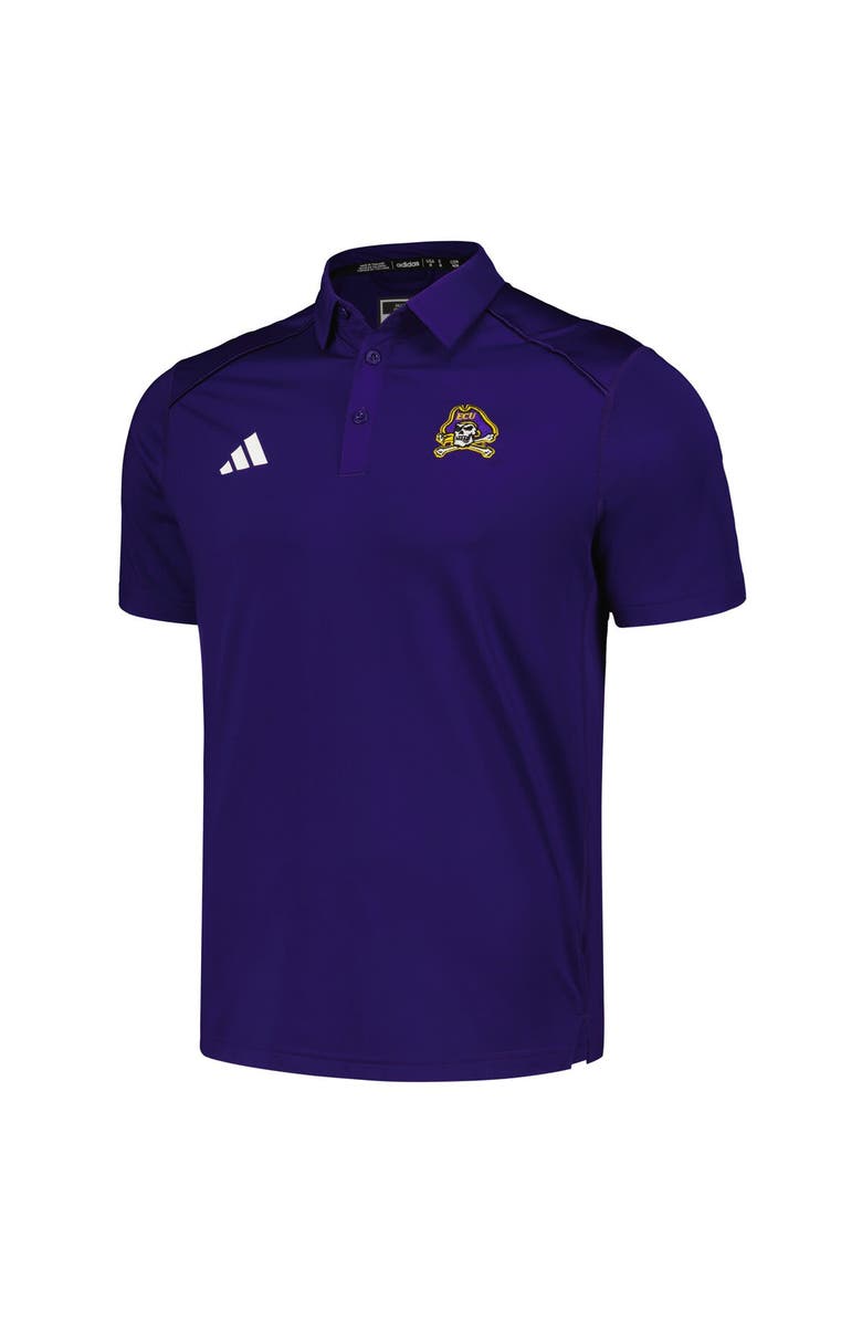 adidas Men's adidas Purple ECU Pirates Classic AEROREADY Polo, Alternate, color, 
