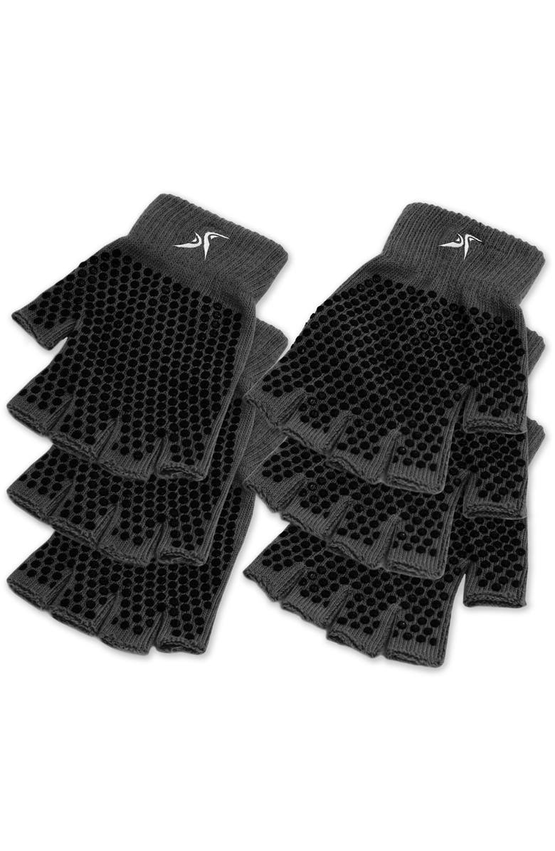 ProsourceFit Grippy Yoga Gloves, Main, color, 