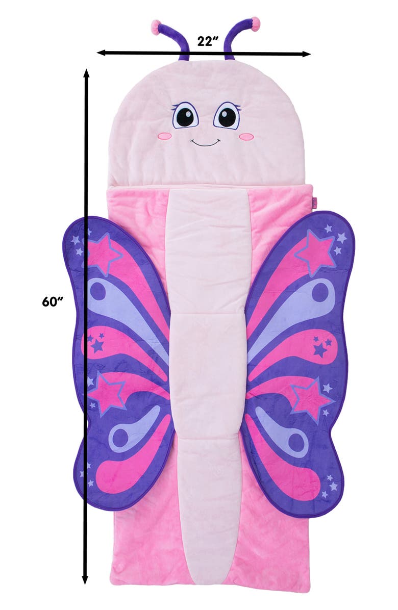 Bixbee Butterflyer Fleece Sleeping Bag, Alternate, color, 