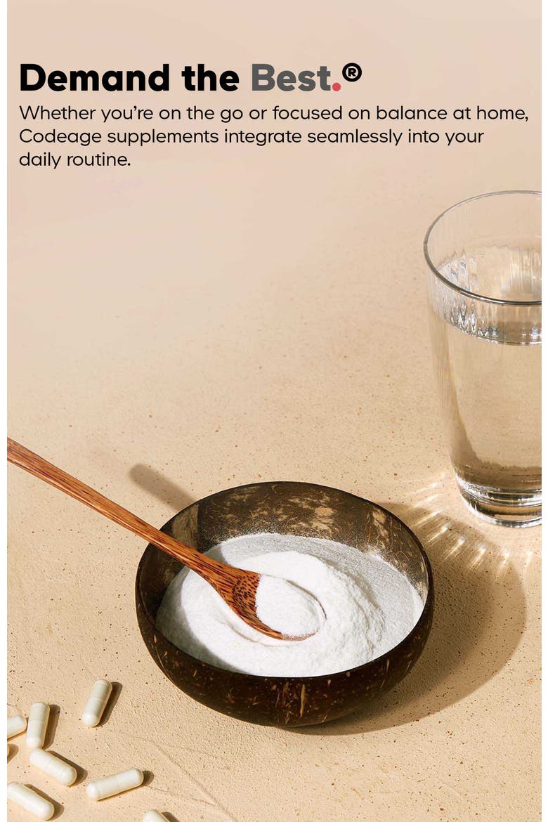 Liposomal L-Glutamine Powder 5000mg Supplement, Alternate, color, White