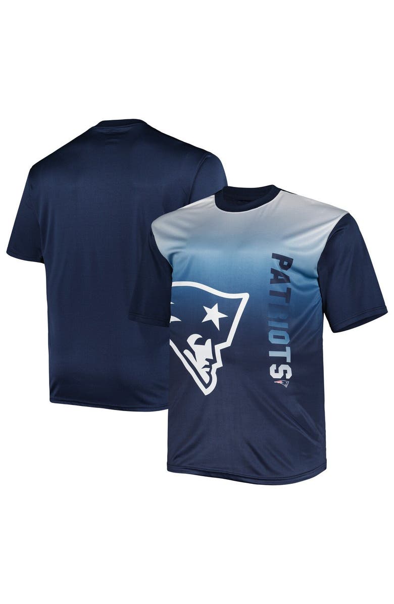 FANATICS Men's Fanatics Branded Navy New England Patriots Big & Tall T-Shirt, Main, color, 