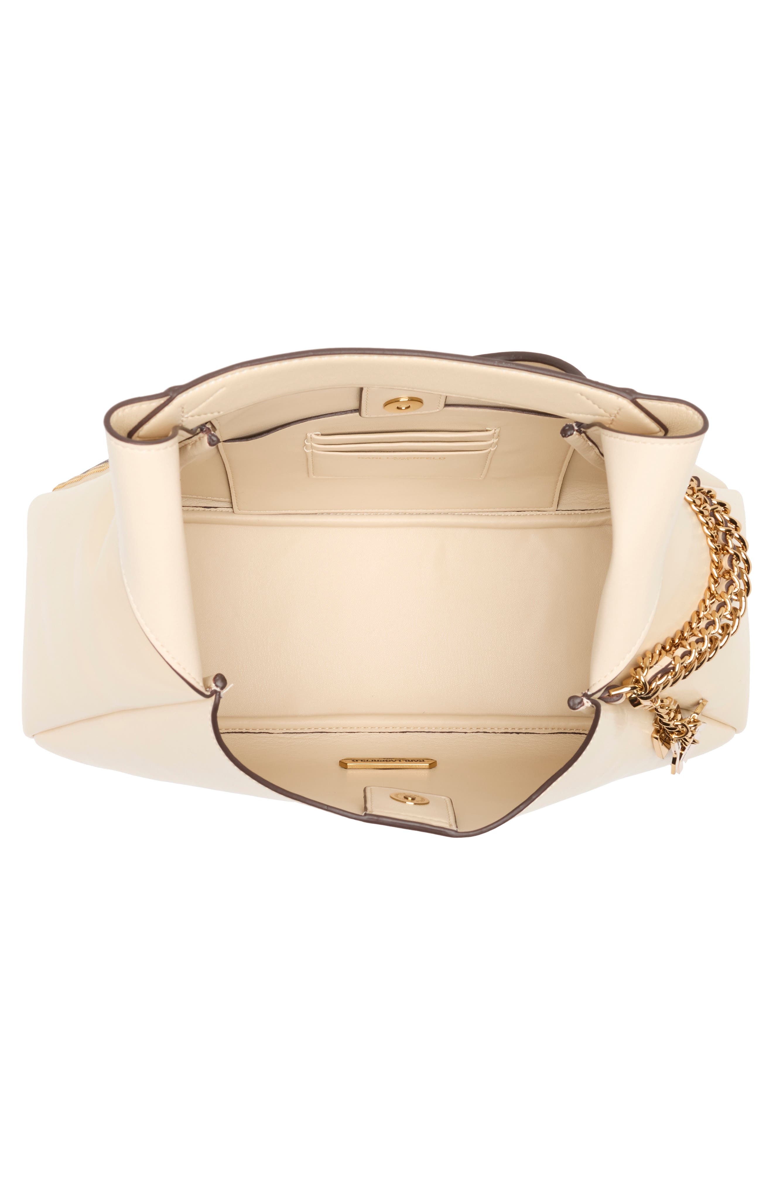 KARL LAGERFELD PARIS Delaine Hobo Bag, Alternate, color, 