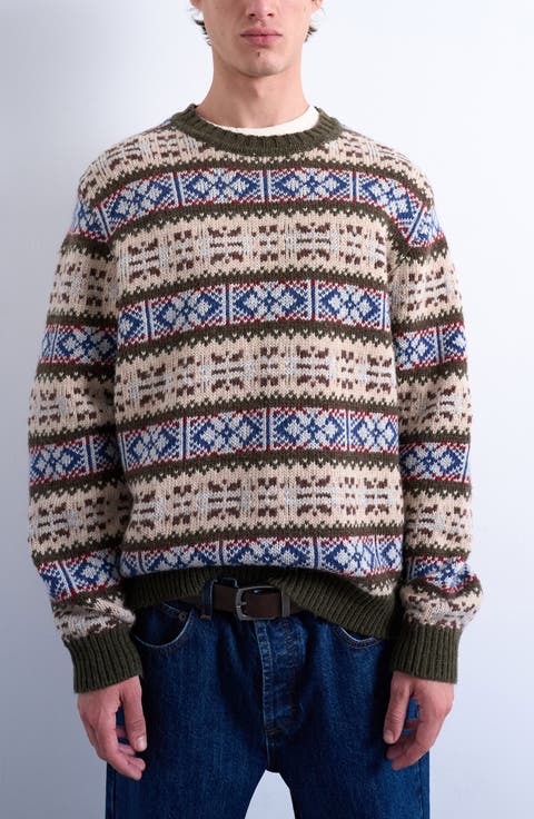 Fair Isle Crewneck Sweater
