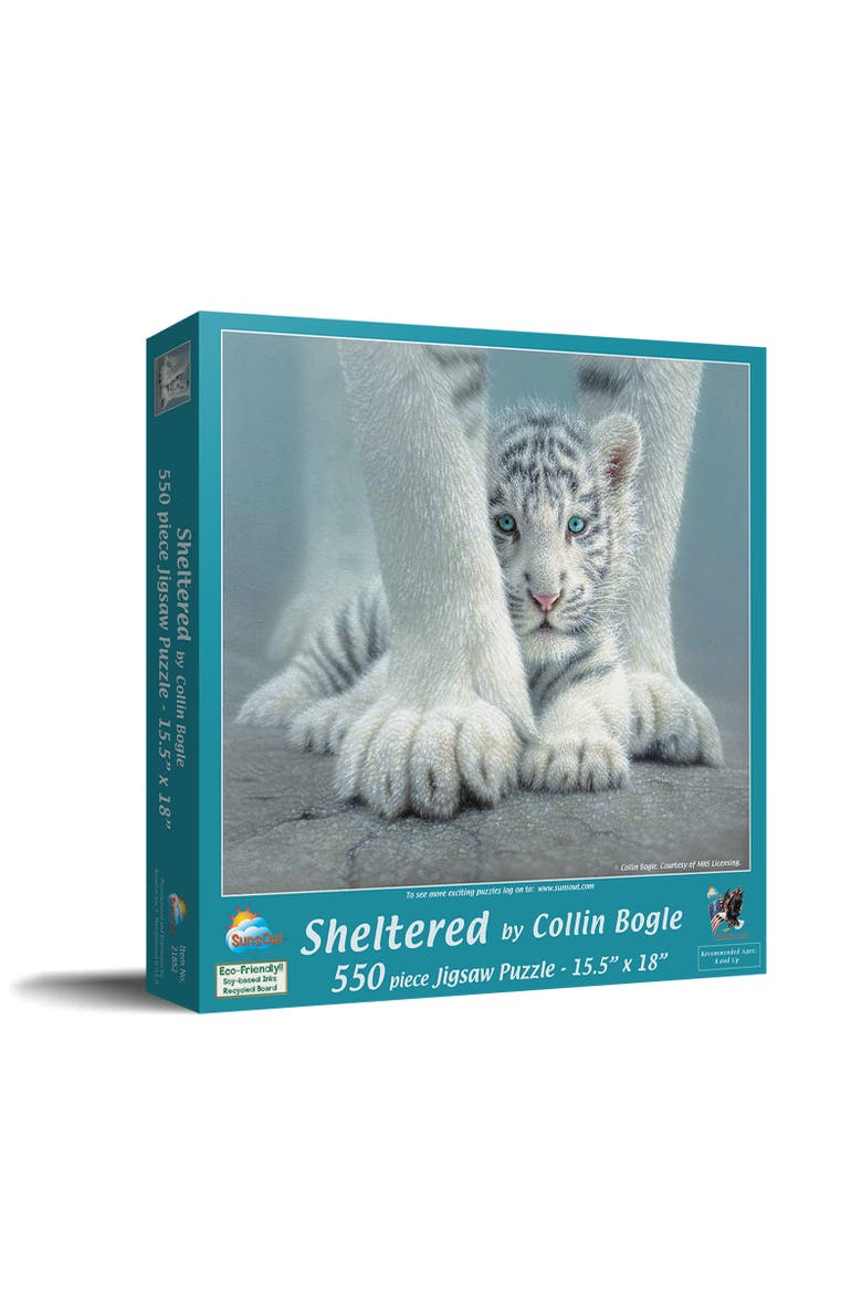 Sheltered 550 piece Jigsaw Puzzle for Adults, Main, color, Multicolor