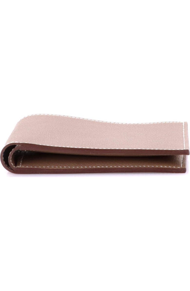 Pre-Owned Hermes MC2 Copernic Wallet Evercolor Compact, Alternate, color, Etoupe