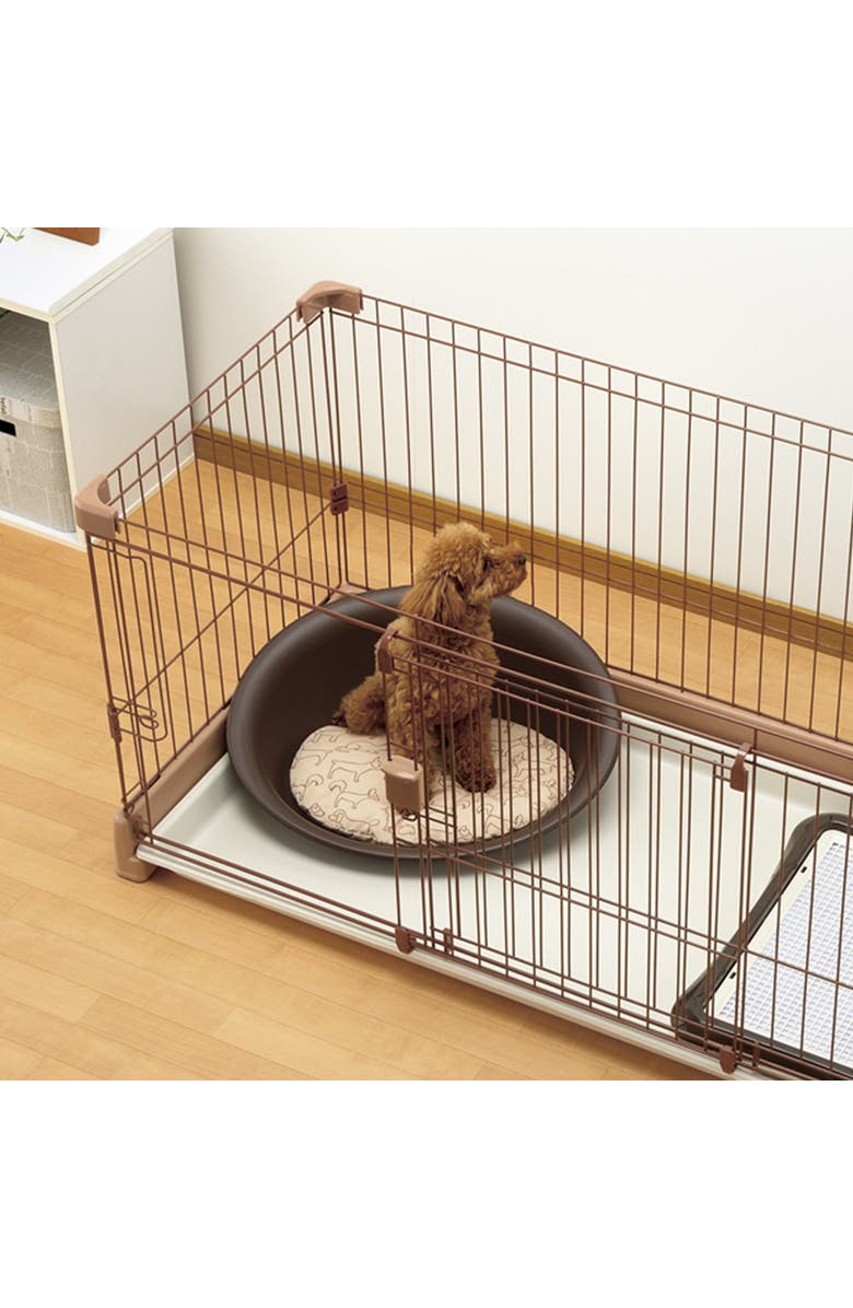 Richell Oval Pet Bed, Medium, Alternate, color, Brown
